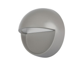 VT-1182 3W Oprawa schodowa LED barwa: 4000K obudowa: szara okrągły 1407 V-TAC