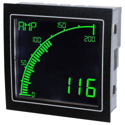 Trumeter APM-AMP-ANO APM Ammeter Negative LCD Digital/4-20mA Outputs