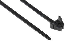 Opaska kablowa długość 200mm szerokość 4,7 mm HellermannTyton Poliamid 6.6 (PA66) -40→ +85 °C.