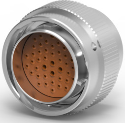 Socket, 47 pole, straight, natural, HD36-24-47PE