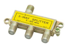 Rozgałęźnik sygnału antenowego (rozdzielacz) 3TV 5-900MHz