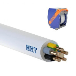 Przewód YDY 5x2,5 żo 450/750V QADDY 300m