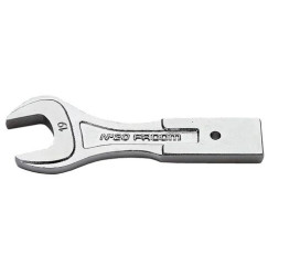 Wkładka klucza, seria: 20, typ: Wkładka z otwartym końcem, rozmiar: 21 mm, wkładka: 12 x 7mm