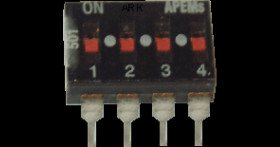 DIP switch 4-way - Apem