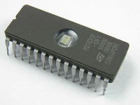 Pamięć EPROM 27C512 DIL28 (UV) ST 120ns