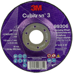 3M Cubitron99306 Grinding Disc 115mm 22.23mm 10pieces High Performance
