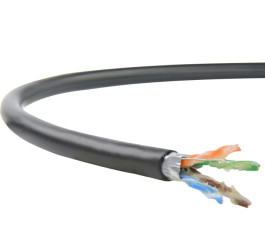 Kabel zewnętrzny żelowany FTPw kat.5e F/UTP 4x2x0,5 /500m/