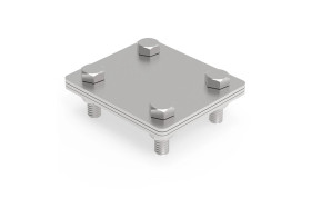 Złącze uniwersalne odgałęźne 80x70mm nierdzewne 14.3 NI /91400305/