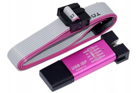 Programator USB ISP AVR ATMEL ISP w metalowej obudowie