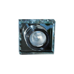 Pierścień GLASS PEARL-S 50W 12V MR16 IP20 kwadrat GXPO002 Greenlux