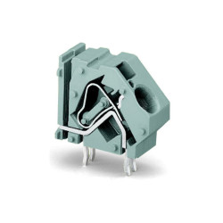 WAGO 745-871/006-000 1 Pole 15mm 76A 45&#xB0; Stackable PCB Terminal Block Grey