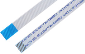 Kabel taśmowy 10-żyłowy raster 0.5mm FFC 1 Wurth Elektronik 5,5 mm -30 → +105 °C