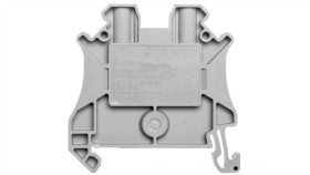 Złączka Szynowa 2-Przewodowa 4Mm2 Szara Nsytrv42