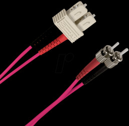 SCSTOM4DEV2 SC-ST MM OM4 DUPLEX, 2 m - 50/125 µm