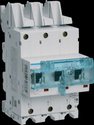 HTS390E SLS-Schalter 3-polig E-Charakteristik 100A für Sammelschiene QC