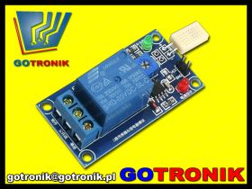 Moduł czujnika wilgotności z przekaźnikiem