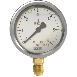 Riegler glycerine pressure gauge, 102118, 711-C