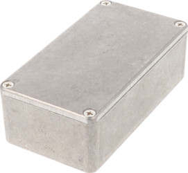 Aluminum die cast enclosure, (L x W x H) 113 x 60 x 38 mm, natural, IP54, 1590B2