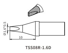 Grot TSS08R-1.6D do Quick TS8