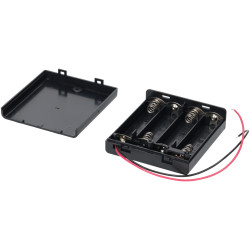 Comfortable SBH341-1AS Battery Box 4x AA with Switch