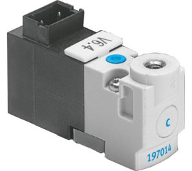 Pneumatyczne zawory elektromagnetyczne Festo Monostable 12V dc