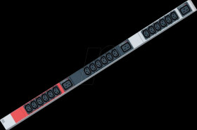 800.0104 PDU, 1U, 18x C13, 3x C19