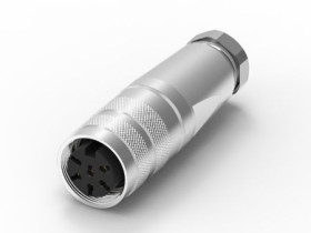 Złącze DIN 6 -pinowe Żeński Montaż na kablu M16 250 V