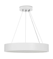 Plafon drewniany, podwieszany WOODY 375 biały WP-375/B/ZW