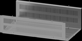 Subdivision, sheet steel, (W x H x D) 600 x 225 x 400 mm, 8PQ3000-0BA68