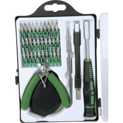 Brüder Mannesmann M11838 Tool Kit 36-Piece Durable and Compact