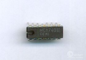 CD4012 (MCY74012 CEMI, MMC 4012E, MC14012BCP) UKŁAD SCALONY