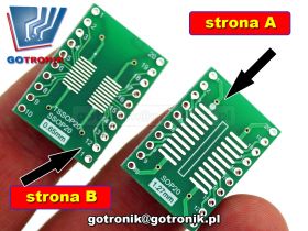 Płytka drukowana TSSOP20/SOP20 na DIP20