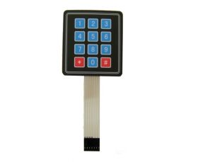 Klawiatura membranowa 4x3 samoprzylepna
