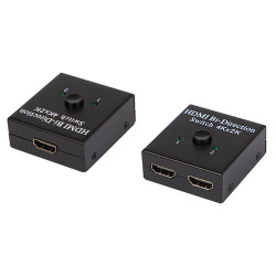 Spliter HDMI 2-wejścia/1-wyjście przełączane ręcznie / 92-170