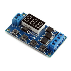 Moduł czasowy z timerem opóźniacz MOS 6V-36V 7 trybów