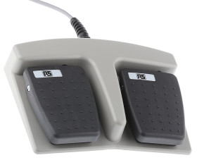 Przełącznik nożny RS PRO Tworzywo termoplastyczne Chwilowy 24V 3 A DPST IPX7