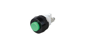 Podświetlany łącznik przyciskowy Chwilowy 1 NO średnica wycięcia 15.2mm Przewlekany RAFI