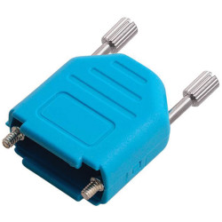 Encitech 6353-0144-01 D-Sub Housing 9 Pins Polyamide Blue