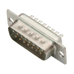 Wtyk D-SUB DB15 15-pin na kabel / 9614