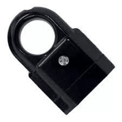 Gniazdko gniazdo PRZENOŚNE PŁASKIE z uchwytem 2.5A 250V czarne GN-11