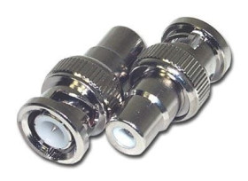 Adapter - przejściówka RCA gniazdo / BNC wtyk