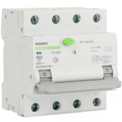 Wyłącznik kombinowany 3P+N B 20A 30mA typ AC 6kA Ex9NL-N