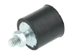 Podstawka antywibracyjna M4 średnica 16mm Cylinder męski-żeński