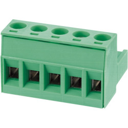 Phoenix Contact 1754449 2-Way PCB Screw Connector 5mm 12A Green