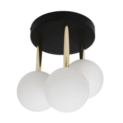 Lampa sufitowa ALI kolor czarny/złoty metal/szkło, 3xG9 IP20 5644 Zuma Line
