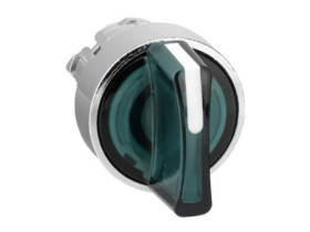 Harmony XB4 Główka przełącznika 3 pozycyjnego z samoczynnym powrotem LED zielona metalowa ZB4BK1533 SCHNEIDER ELECTRIC
