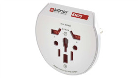 Adapter Podróżny Europa Biały P0055n