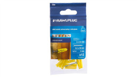 Kołek Uniwersalny Uno 5X24mm Z Wkrętem / 12Szt