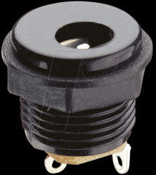 10489 Panel-mounted coupler, front mount, break contact, pin Ø 2.0 mm