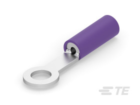 Zacisk oczkowy Ø , 6, M3.5 izolowany Fioletowy TE Connectivity